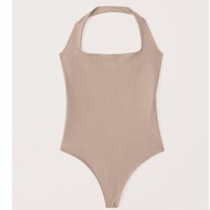 Abercrombie & Fitch Soft Halter Bodysuit Sz S